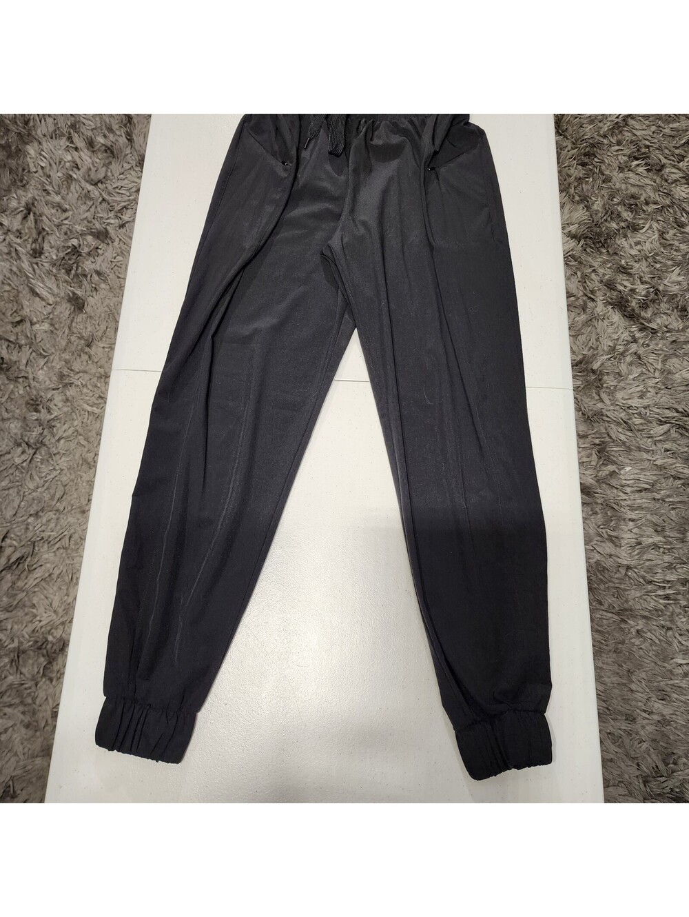 Champion Black Jogger Pants XS Athletic Stretch Tapered Zipper Pockets